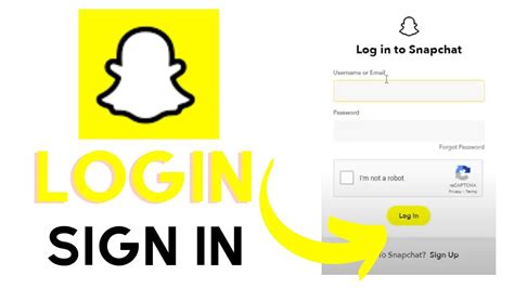 Log in to Snapchat